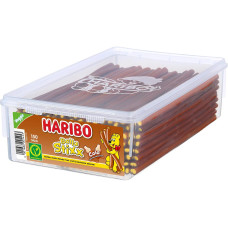 Haribo Int. Gummibonbons Dose Veggie Balla Stixx Cola 1125 g