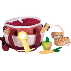 small foot Pferdepflegeset mit Tasche Rot small foot Pferdepflegeset mit Tasche Rot