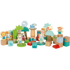 small foot Holzbausteine Jungle Friends 50 Teile small foot Holzbausteine Jungle Friends 50 Teile