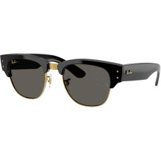Ray-Ban Sonnenbrille Mega Clubmaster Schwarz/Gold Ray-Ban Sonnenbrille Mega Clubmaster Schwarz/Gold