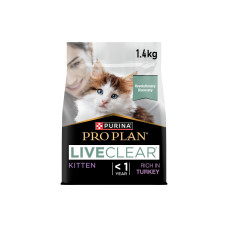 Purina Pro Plan Trockenfutter Live Clear Kitten Reich Truthahn 1.4 kg