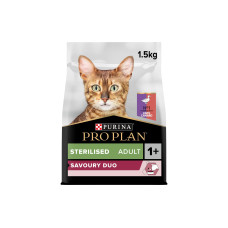 Purina Pro Plan Adult Sterilised Savoury Duo Ente und Leber 1.5 kg