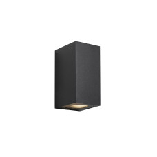Nordlux Wandleuchte Canto Maxi Kubi 2 2 x 28W, GU10, IP44, schwarz Nordlux Wandleuchte Canto Maxi Kubi 2 2 x 28W, GU10, IP44, schwarz