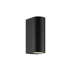 Nordlux Wandleuchte Dion Double GU10, 25W, IP44, Schwarz Nordlux Wandleuchte Dion Double GU10, 25W, IP44, Schwarz