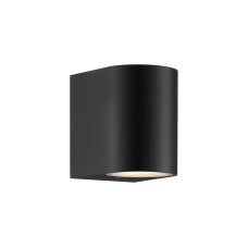 Nordlux Wandleuchte Dion Single GU10, 25W, IP44, Schwarz Nordlux Wandleuchte Dion Single GU10, 25W, IP44, Schwarz