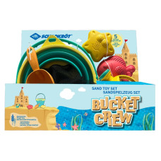 Schildkröt Funsports Schildkröt Sand Toys Set Bucket Crew 5 Teile