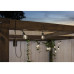 Star Trading Lichterkette Fiesta 360 cm, Schwarz/Transparent