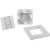 Homematic IP Wired Smart Home Wired Wandtaster 6-fach, Weiss