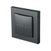 Homematic IP Wired Smart Home Wired Wandtaster 2-fach, Anthrazit