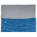 Grüezi Bag Schlafsack Wolle Almhütte 10 °C 175 cm, Blau