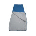 Grüezi Bag Schlafsack Wolle Almhütte 10 °C 175 cm, Blau