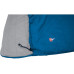 Grüezi Bag Schlafsack Wolle Almhütte 10 °C 175 cm, Blau