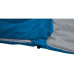 Grüezi Bag Schlafsack Wolle Almhütte 10 °C 195 cm, Blau