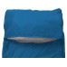 Grüezi Bag Schlafsack Wolle Almhütte 10 °C 195 cm, Blau