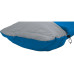 Grüezi Bag Schlafsack Wolle Almhütte 10 °C 195 cm, Blau