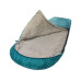 Grüezi Bag Schlafsack Wolle Camp Comfort 4 °C L 185 cm, Türkis