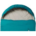 Grüezi Bag Schlafsack Wolle Camp Comfort 4 °C R 185 cm, Türkis