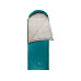 Grüezi Bag Schlafsack Wolle Camp Comfort 4 °C R 185 cm, Türkis
