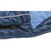 Grüezi Bag Schlafsack Wolle Camp Cotton Comfort 4 °C L 185 cm, Blau