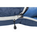 Grüezi Bag Schlafsack Wolle Camp Cotton Comfort 4 °C L 185 cm, Blau