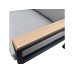 COCON Loungeset Caviano, Schwarz/Beige/Grau,  4 Sitzplätze