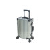 KOOR Reisekoffer Aluminium 58 L, Grau/Grün