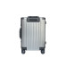 KOOR Reisekoffer Aluminium 58 L, Grau/Grün
