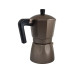 Eurotrail Espressokocher Cubana Percolator 9 0.4 l, Braun