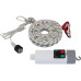 Eurotrail Deco-Abspannleinen mit Beleuchtung 5m Weiss