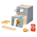 Goki Airfryer mit Zubehör 15 x 21.2 x 19 cm