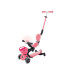 GLOBBER Scooter GO UP Baby Lights 360° Pink