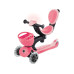 GLOBBER Scooter GO UP Baby Lights 360° Pink