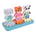 small foot Stapelspiel mit Zahnrad Jungle Friends