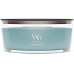 Woodwick Duftkerze Cedarwood & Ocean Moss Ellipse