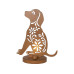 Star Trading Solar Decoration Oxidog Indoor, Outdoor, Warmweiss, Rost