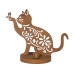 Star Trading Solar Decoration Oxicat Indoor, Outdoor, Warmweiss, Rost