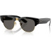 Ray-Ban Sonnenbrille Mega Clubmaster Schwarz/Gold Ray-Ban Sonnenbrille Mega Clubmaster Schwarz/Gold
