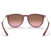 Ray-Ban Sonnenbrille Erika Transparent/Violett Ray-Ban Sonnenbrille Erika Transparent/Violett