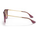 Ray-Ban Sonnenbrille Erika Transparent/Violett Ray-Ban Sonnenbrille Erika Transparent/Violett