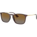 Ray-Ban Sonnenbrille Chris Transparent/Braun Ray-Ban Sonnenbrille Chris Transparent/Braun