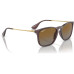 Ray-Ban Sonnenbrille Chris Transparent/Braun Ray-Ban Sonnenbrille Chris Transparent/Braun