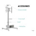 Multibrackets TV-Trolley M Public Display Stand 180 HD Single 55-80 Zoll