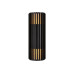 Nordlux Wandleuchte Aludra Double 2 x 15W, E27, IP54, schwarz