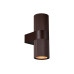 Nordlux Wandleuchte Kyklop Ripple GU10, IP54, 230 V, Rost
