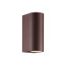 Nordlux Wandleuchte Dion Double GU10, 25W, IP44, Rost