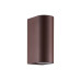 Nordlux Wandleuchte Dion Double GU10, 25W, IP44, Rost