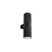 Nordlux Wandleuchte Kyklop Ripple 15W, E27, IP54, Schwarz