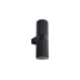 Nordlux Wandleuchte Kyklop Ripple 15W, E27, IP54, Schwarz