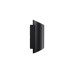 Nordlux Wandleuchte Nico 22 Round Max 15W, GU10, IP54, Schwarz
