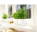 Lechuza Blumentopf Cube Color 14 Weiss Lechuza Blumentopf Cube Color 14 Weiss